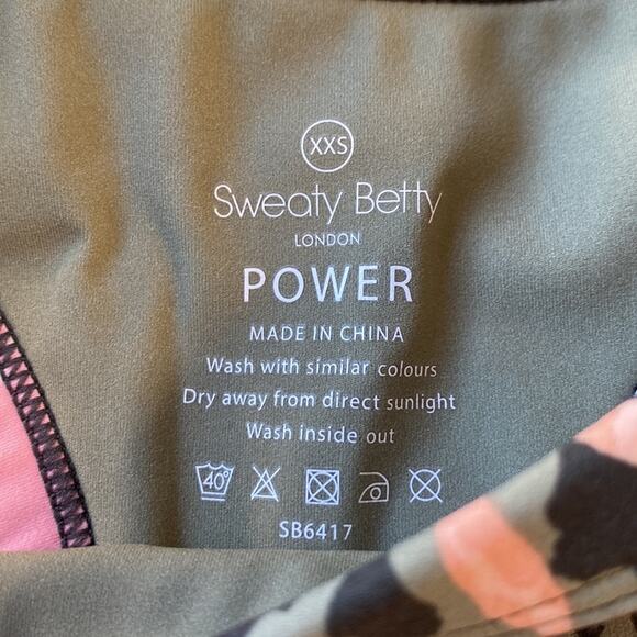 NWT Sweaty Betty Power Frame Racerback Sports Bra XXS‎ - Picture 5 of 6